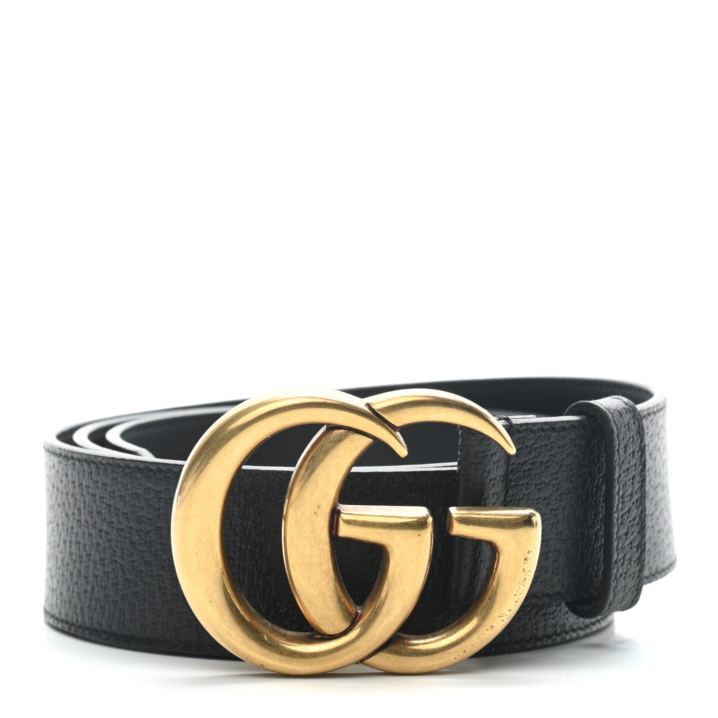 Textured Calfskin Double G 40mm Belt 95 38 Black