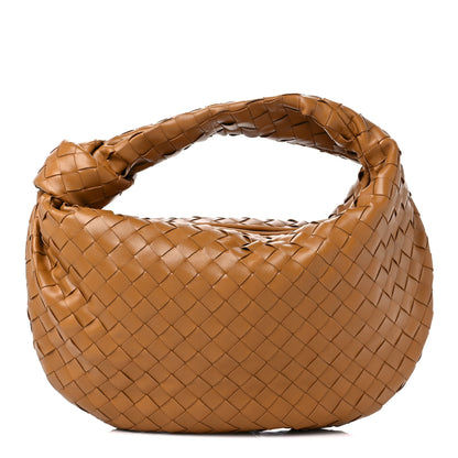Bottega Veneta Nappa Intrecciato Teen Jodie Hobo Caramel 1 of 10