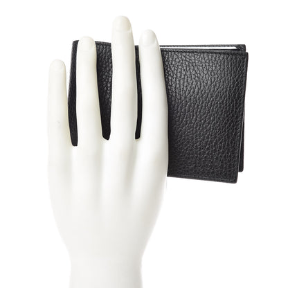 Gucci Dollar Calfskin Bi-Fold Wallet Black 2 of 10