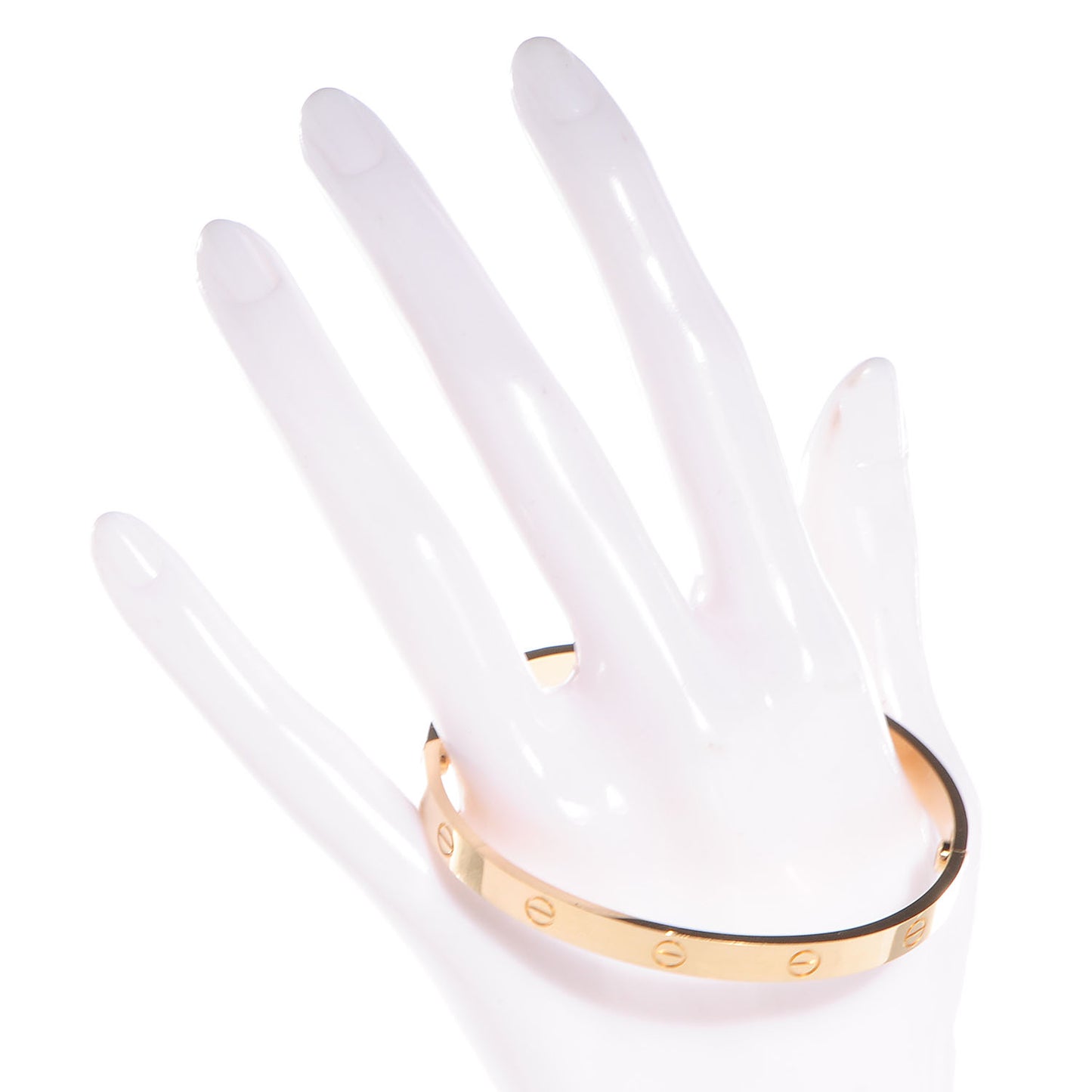 18K Yellow Gold LOVE Bracelet 20