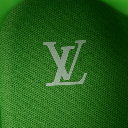 Louis Vuitton Calfskin Mens LV Skate Sneaker 9 Grey Green 8 of 10