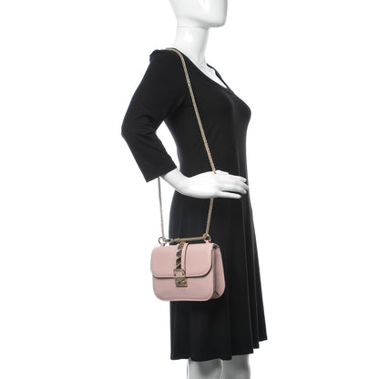 Valentino Garavani Vitello Small Glam Lock Rockstud Flap Water Rose 2 of 9