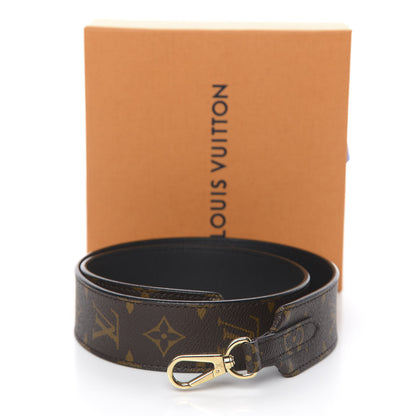 Louis Vuitton Monogram Bandouliere Shoulder Strap Black 6 of 6