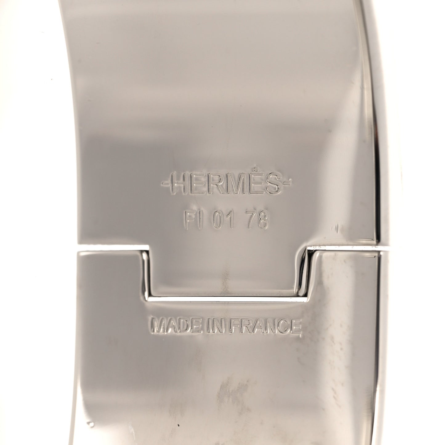 Enamel Wide Clic Clac H Bracelet GM Rose Dragee