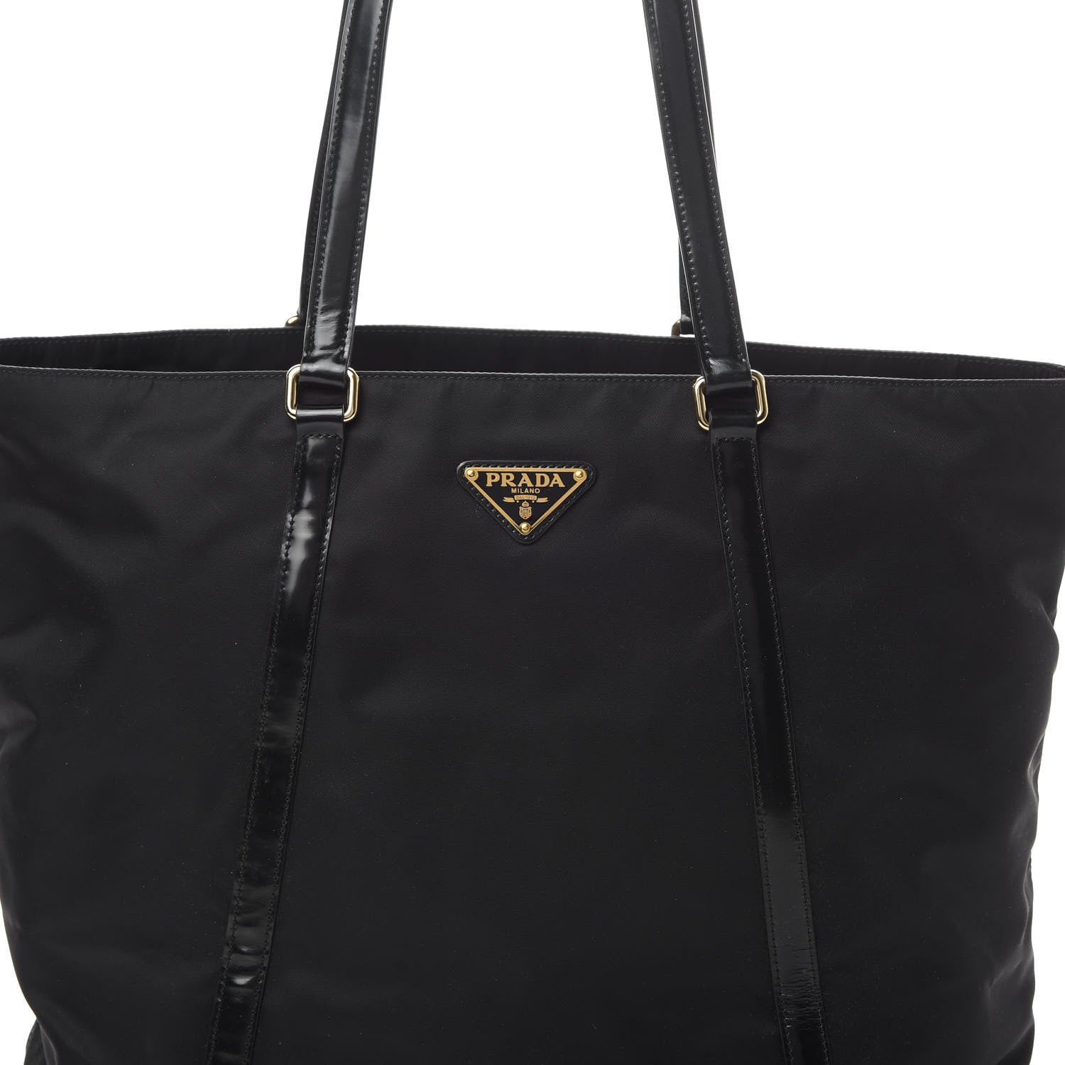 Prada Tessuto Nylon Tote Black 9 of 12