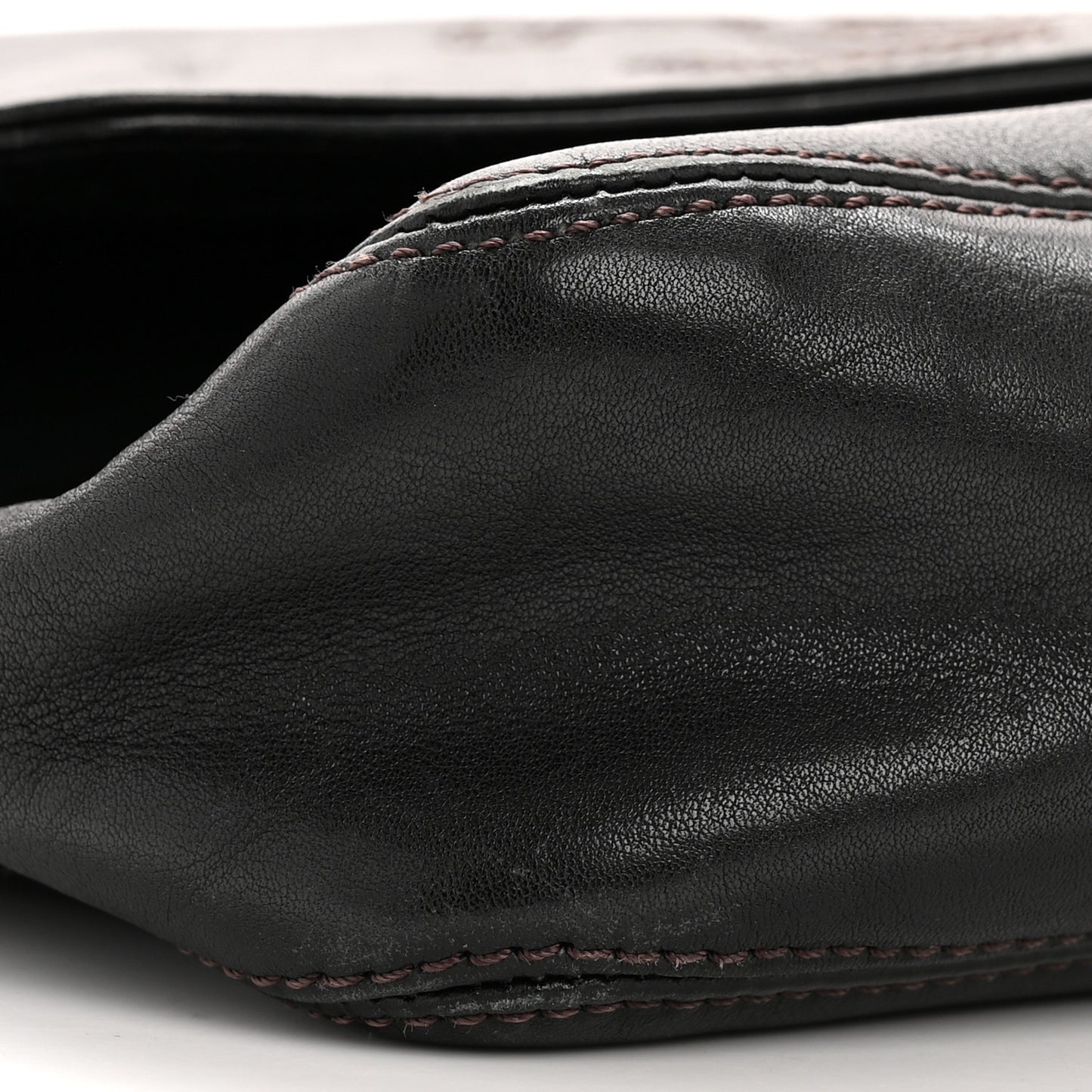 Lambskin CC Tassel Shoulder Flap Bag Black