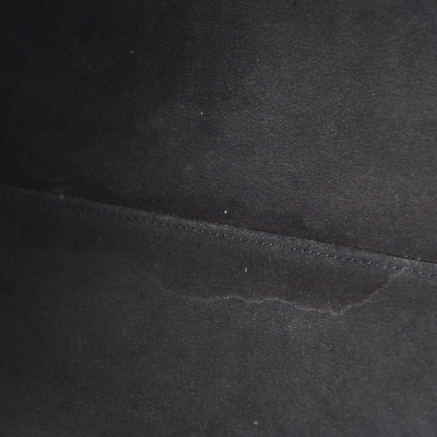 Saint Laurent Calfskin Large Shopping Tote Deep Marine 15 of 20