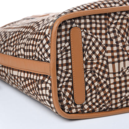 MCM Visetos Medium Liz Reversible Shopper Tote Cognac 17 of 20