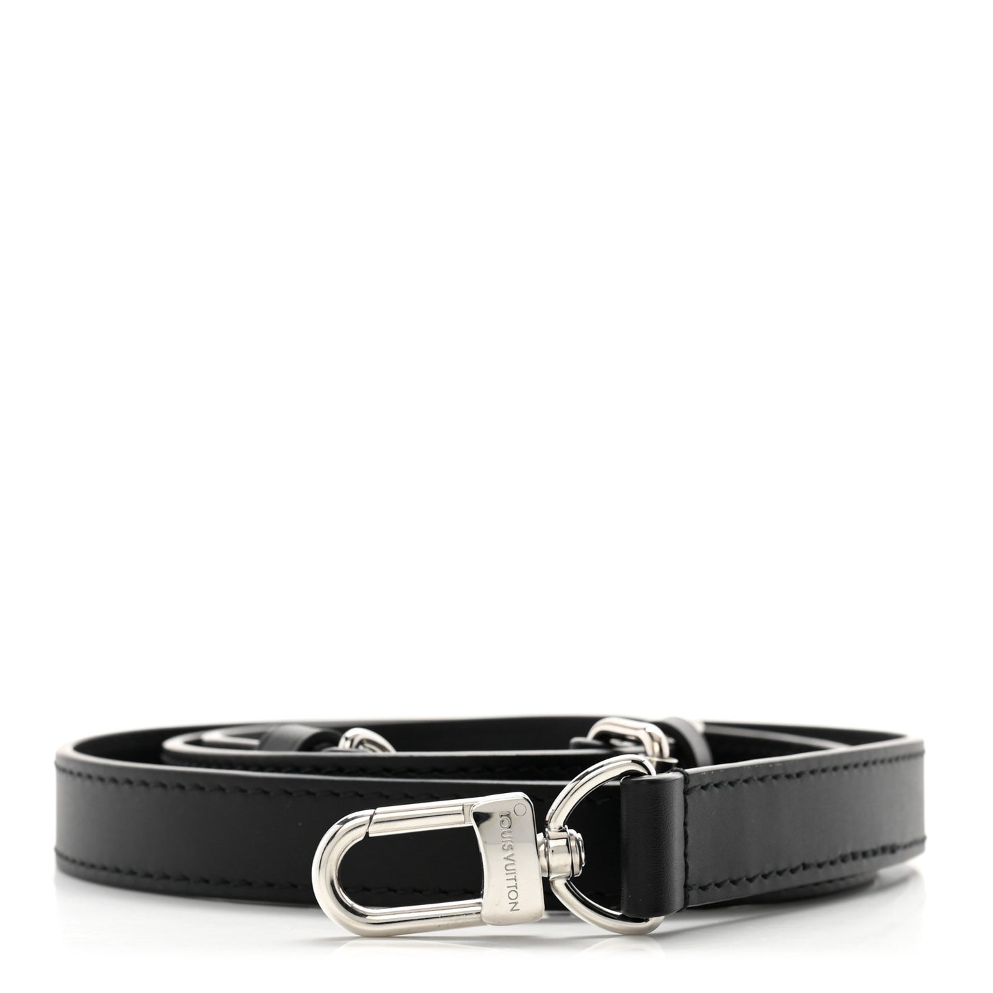 Calfskin 20mm Adjustable Shoulder Strap Black