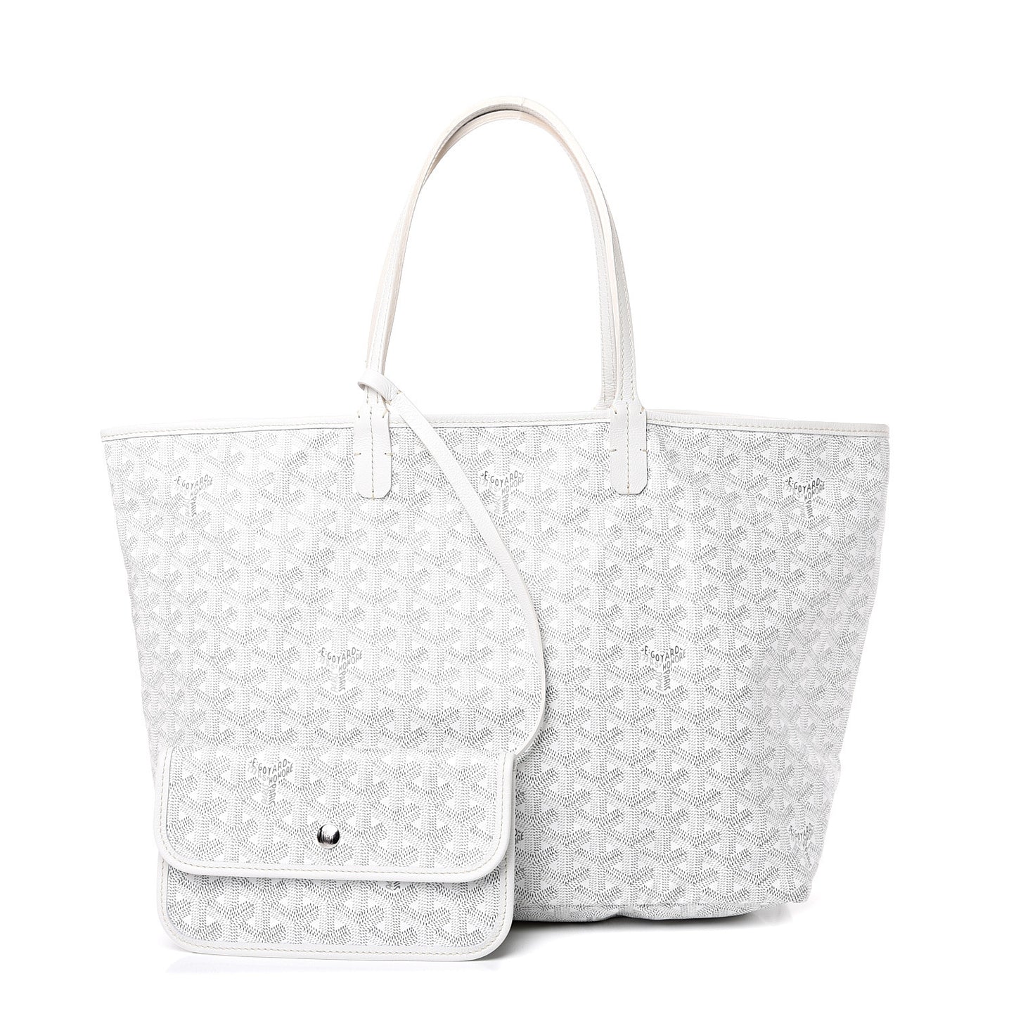 Goyardine Saint Louis PM White