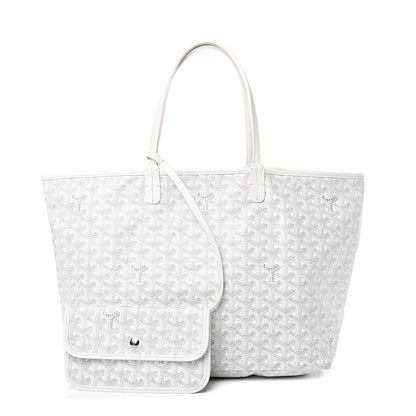 Goyard Goyardine Saint Louis PM White 1 of 11