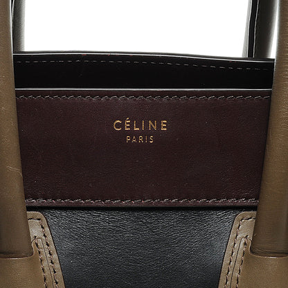 Celine Smooth Calfskin Mini Tri-Color Luggage 6 of 9