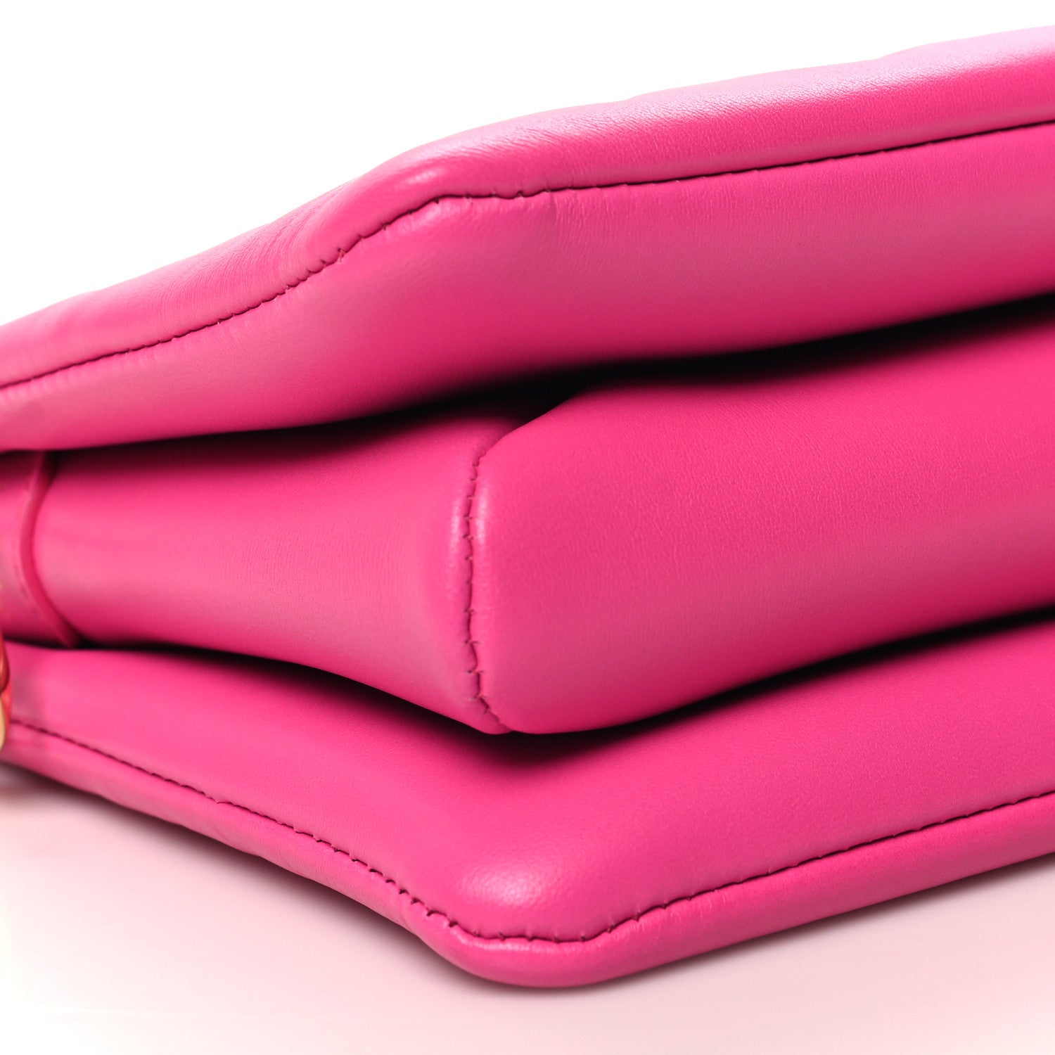 Louis Vuitton Lambskin Embossed Monogram Coussin PM Rose Bougainvillier Pink 10 of 12