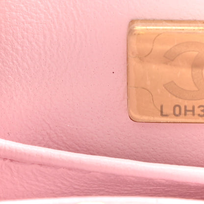 Chanel Caviar Quilted Small Coco Handle Flap Light Pink 6 of 11