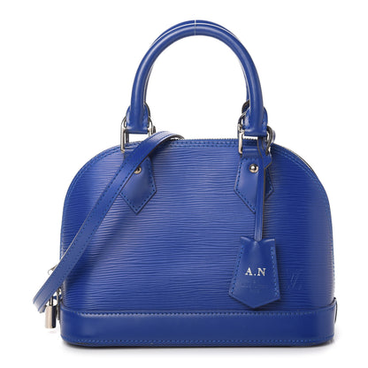 Louis Vuitton Epi Alma BB Blueberry 1 of 12