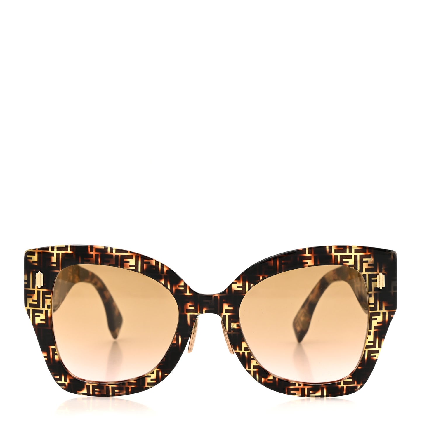 Acetate FF 53mm Sunglasses 0434/G/S Havana