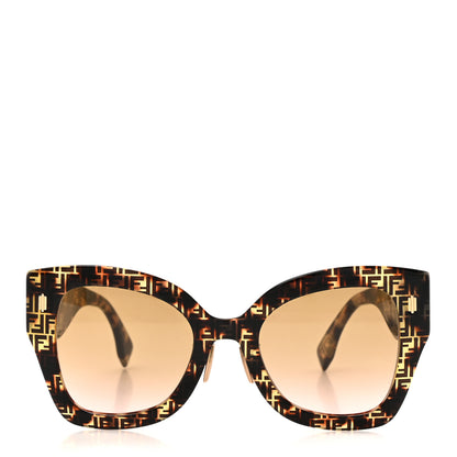 Fendi Acetate FF 53mm Sunglasses 0434/G/S Havana 2 of 7