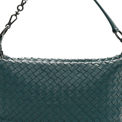 Bottega Veneta Nappa Intrecciato Small Shoulder Bag Mallard 7 of 12