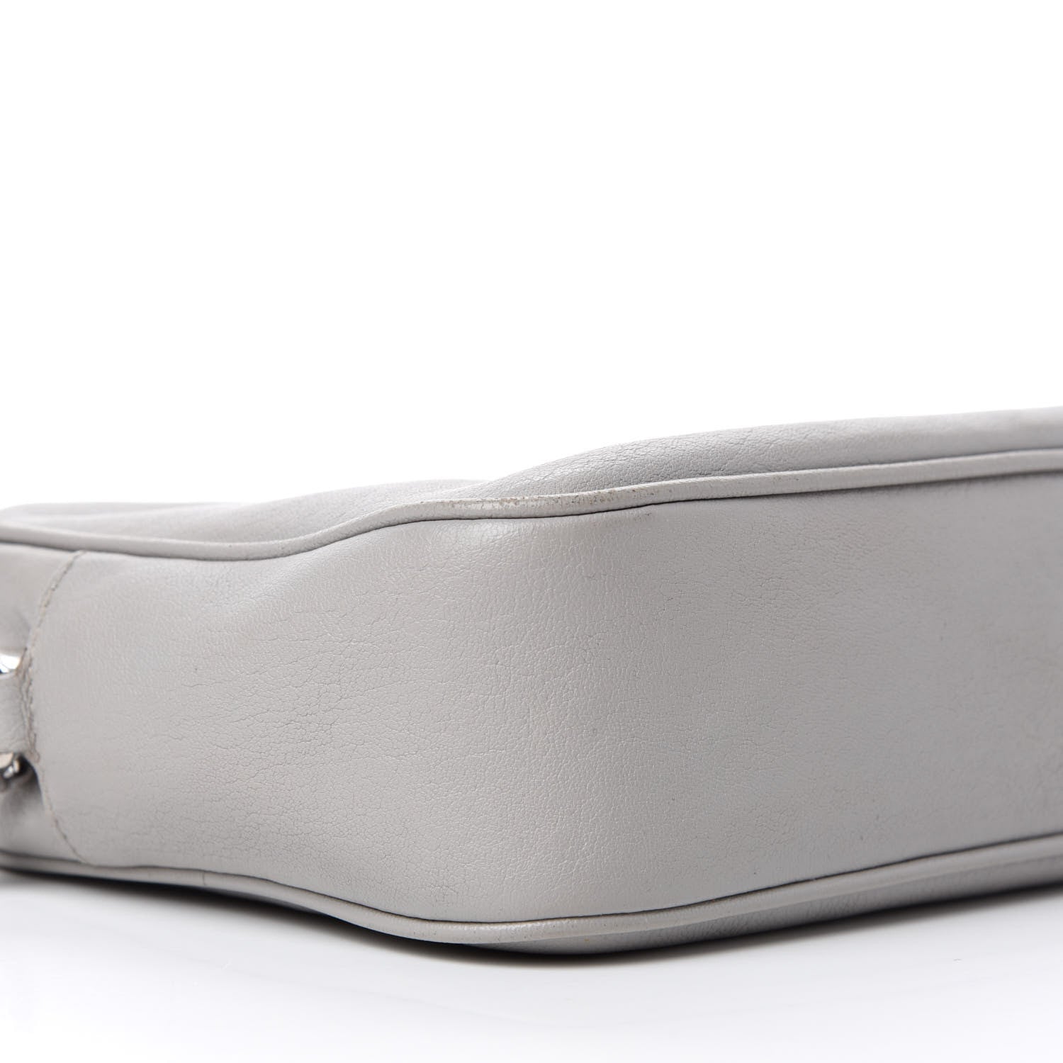 Saint Laurent Lambskin Monogram Lou Camera Bag Granite 6 of 10