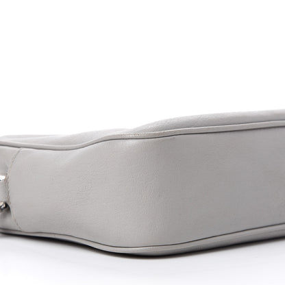 Saint Laurent Lambskin Monogram Lou Camera Bag Granite 6 of 10