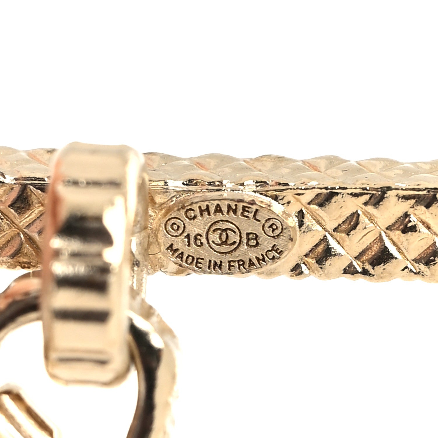 Chanel Metal CC Medallion Chain Necklace Gold 5 of 5