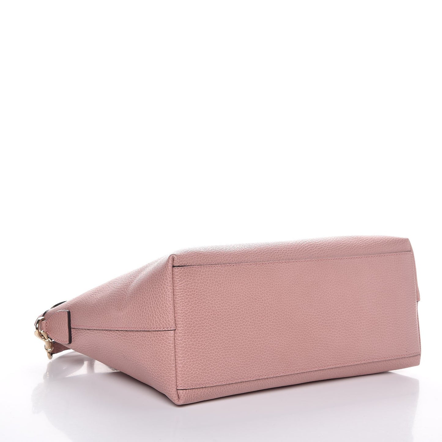 Dollar Calfskin GG Charm Satchel Soft Pink