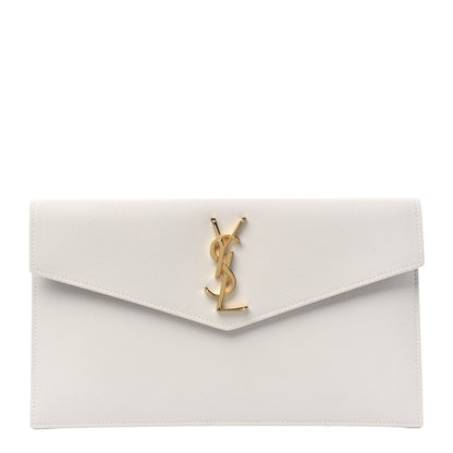 Saint Laurent Grain De Poudre Uptown Pouch Crema Soft 1 of 9
