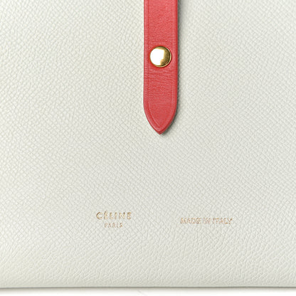 Celine Grained Calfskin Large Multifunction Strap Wallet Jade 6 of 7