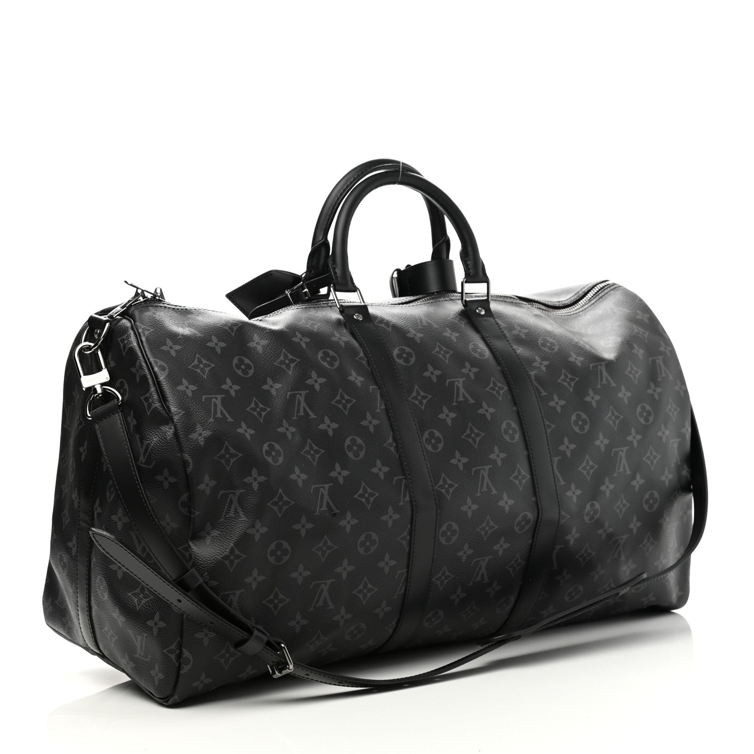 Louis Vuitton Monogram Eclipse Keepall Bandouliere 55 2 of 10