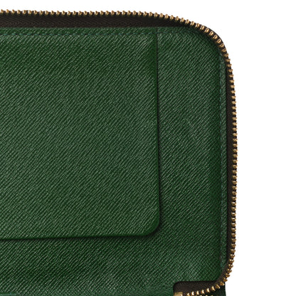 Louis Vuitton Monogram Groom Zippy Organizer Wallet Green 12 of 12