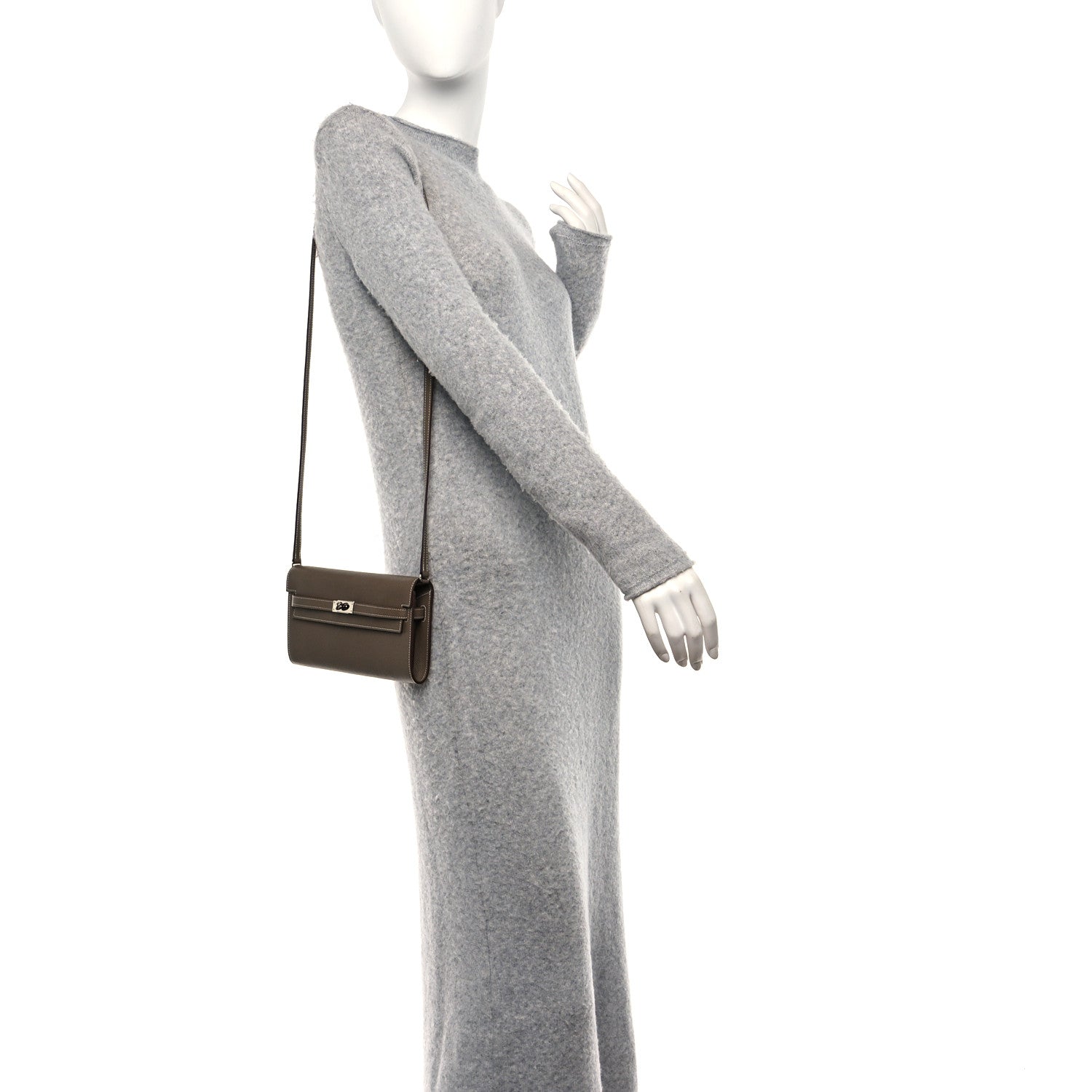 Hermes Epsom Kelly Wallet To Go Etoupe 2 of 9