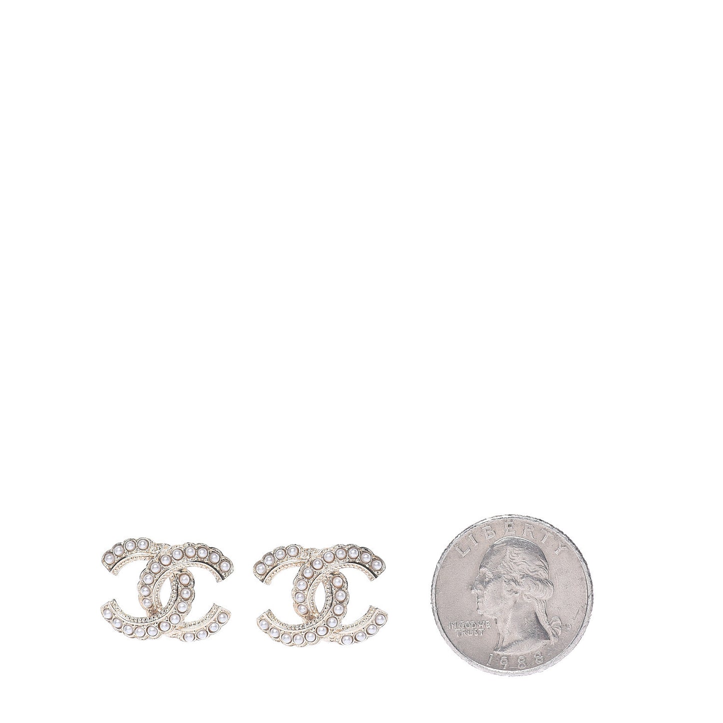 Pearl Queen of France CC Earrings Gold