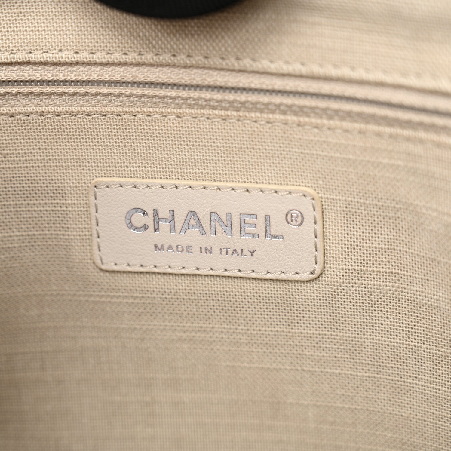 Chanel Mixed Fibers Small Deauville Black 6 of 12