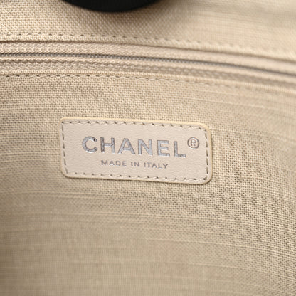Chanel Mixed Fibers Small Deauville Black 6 of 12