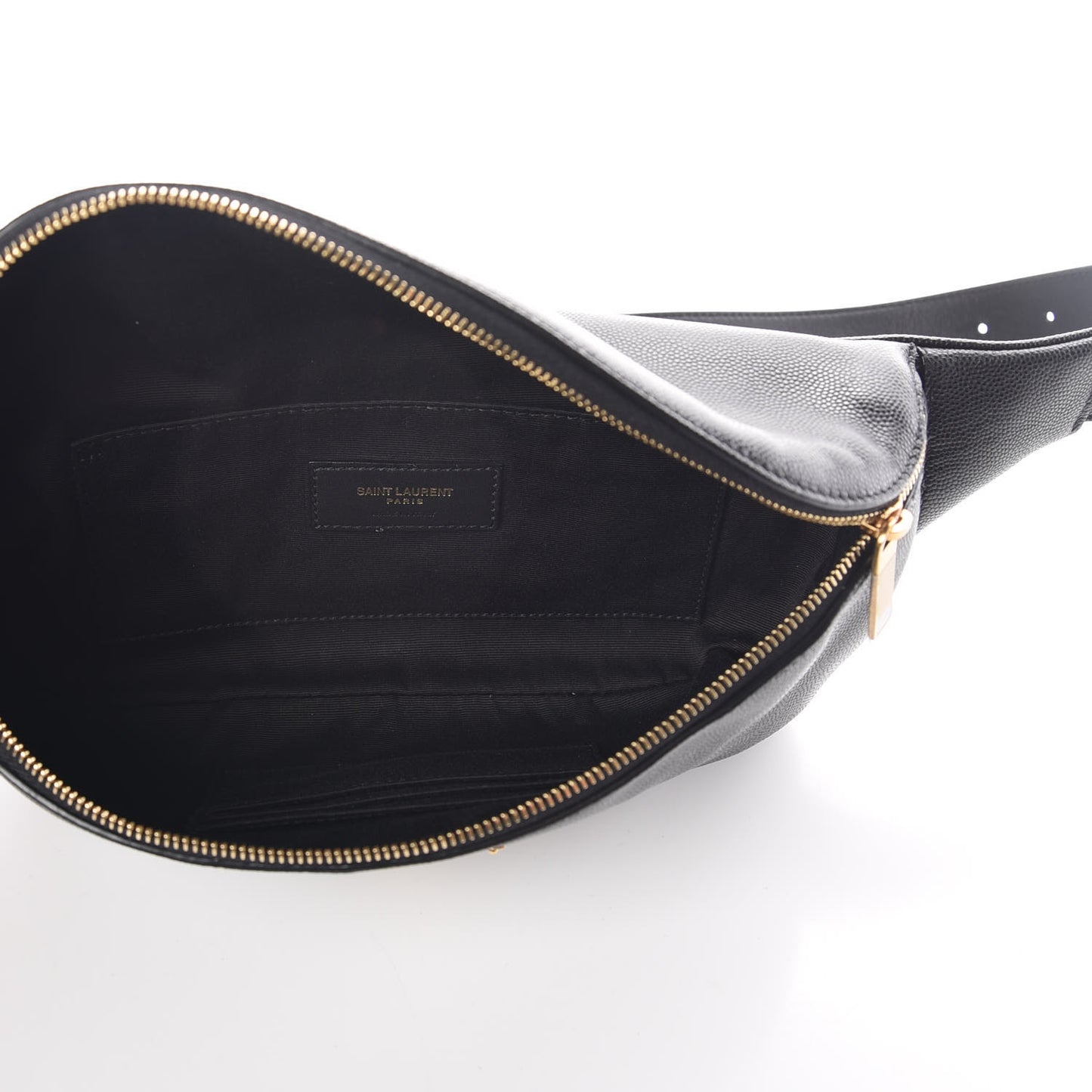Grain De Poudre Monogram Belt Bag Black