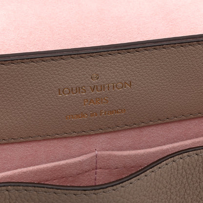 Louis Vuitton Soft Calfskin Lockme Ever MM Greige 6 of 9