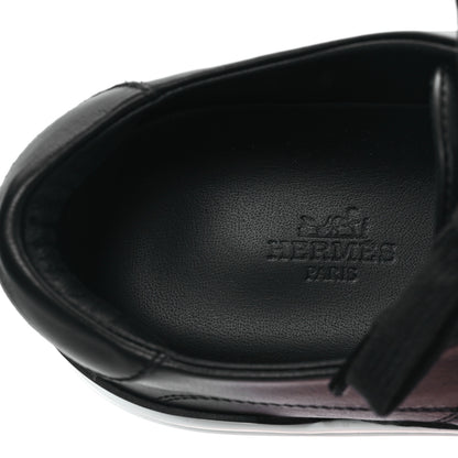 Hermes Calfskin Deep Sneakers 39 Black 8 of 10