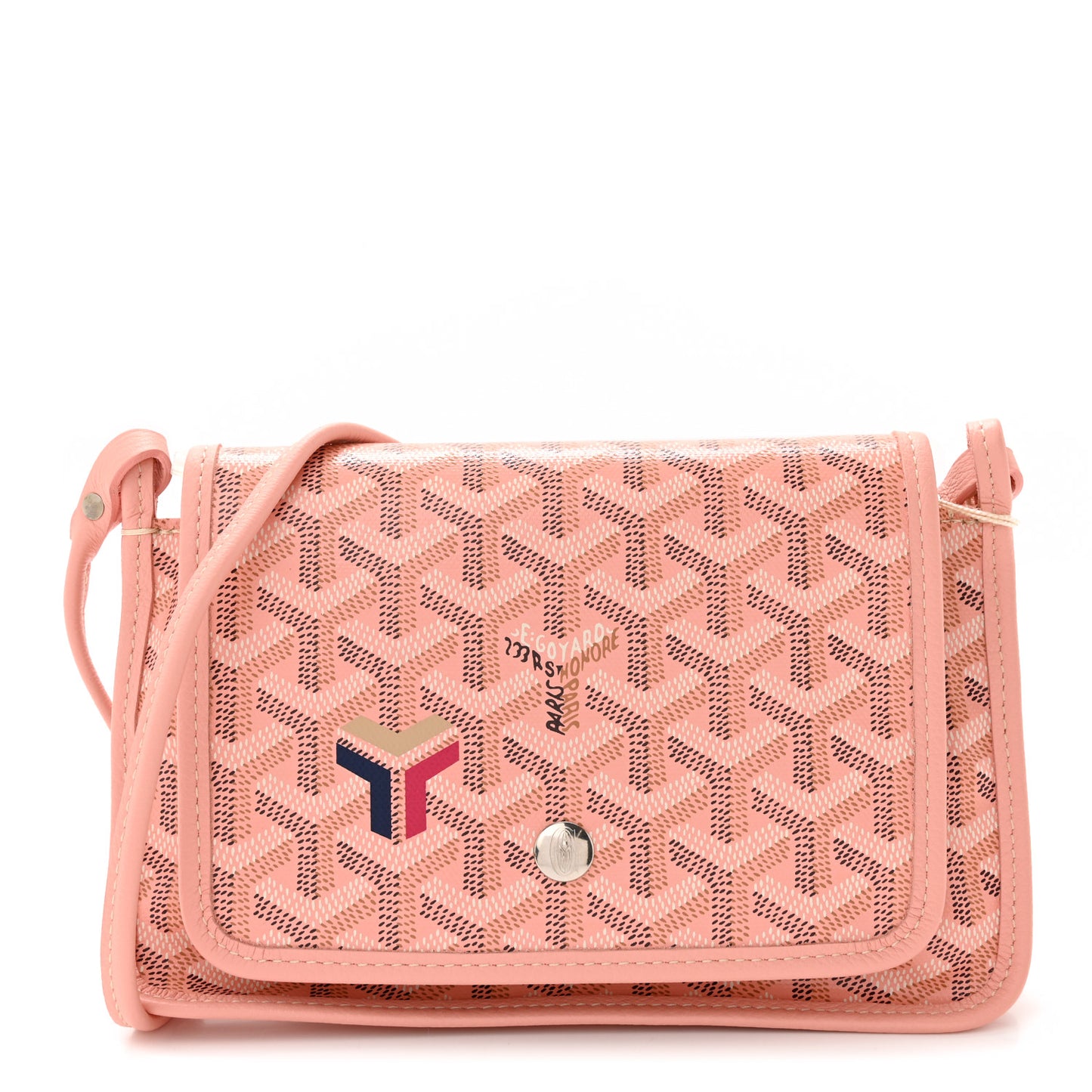 Goyardine Plumet Wallet Clutch Pink