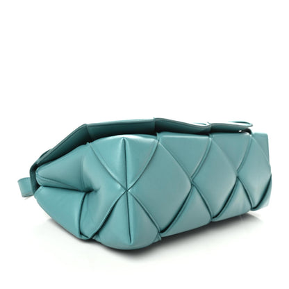 Bottega Veneta Nappa Intreccio Padded Top Handle Shoulder Bag Linoleum 4 of 9