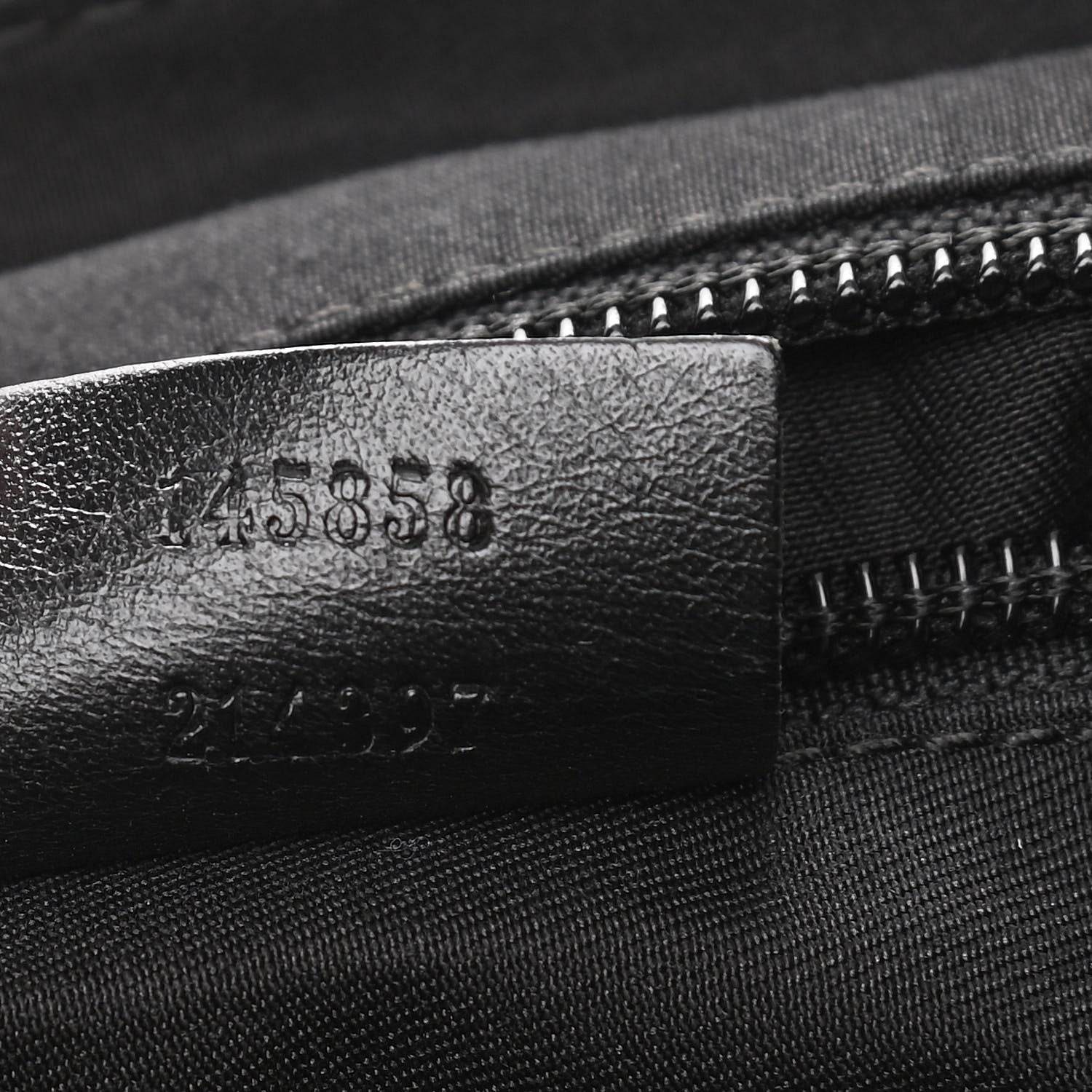 Gucci Monogram Small Double Buckle Flap Messenger Bag Black 7 of 10