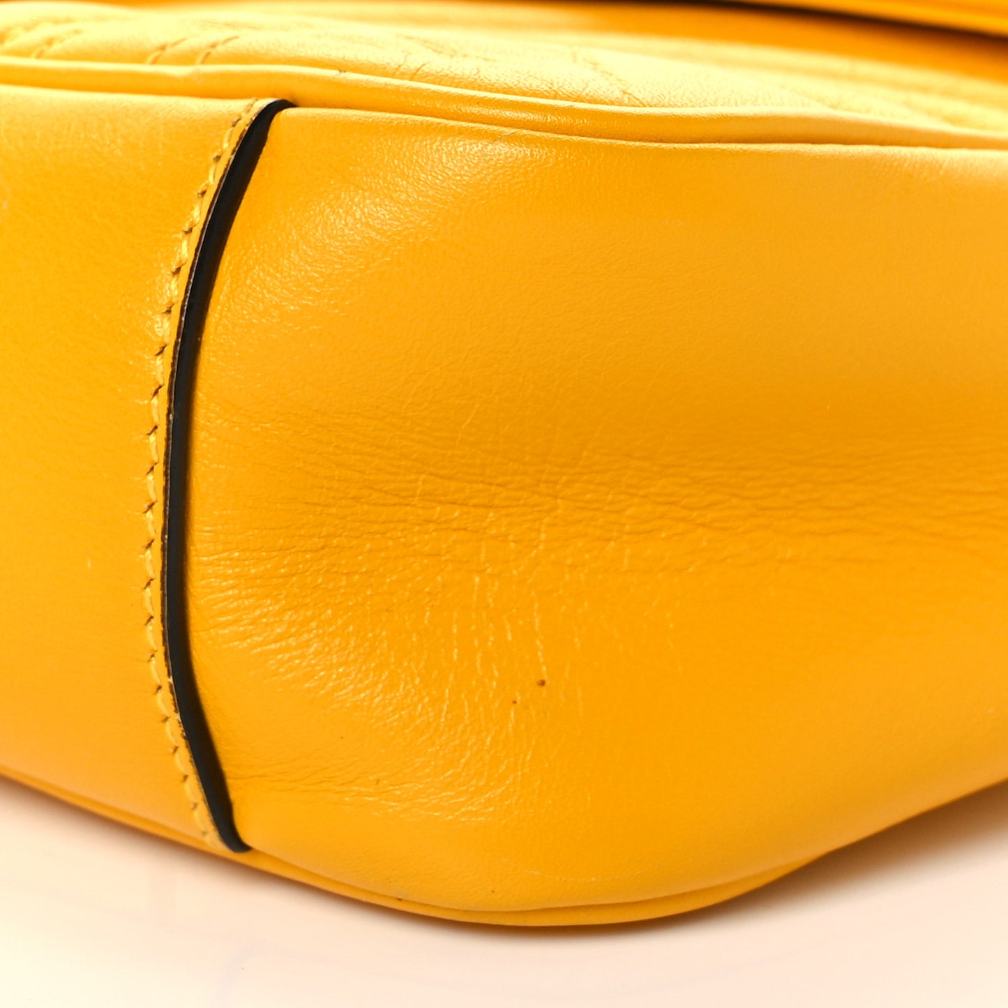 Calfskin Matelasse Small GG Marmont Shoulder Bag Stone Topaz