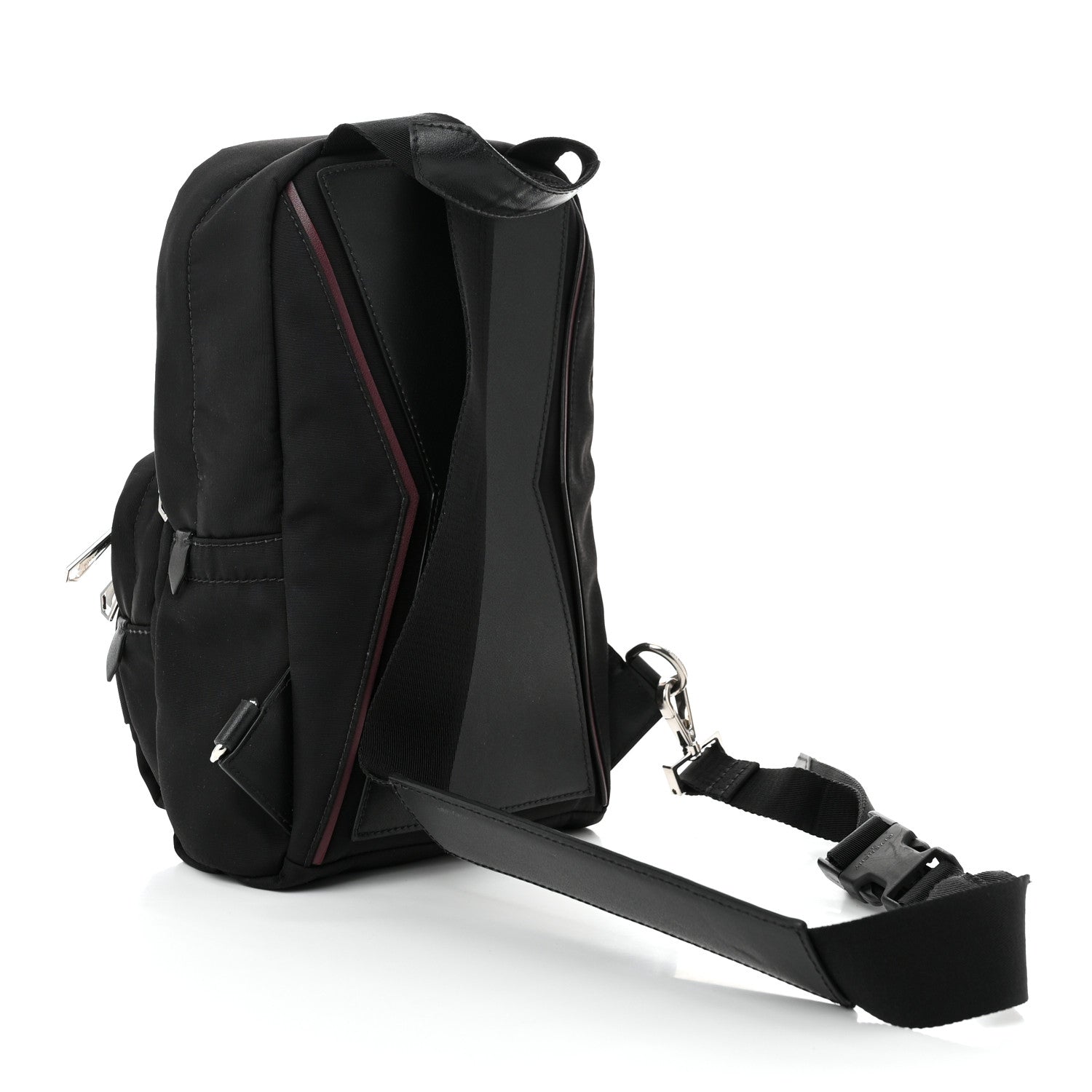 Givenchy Nylon Small Downtown Sling Bag Black 3 of 10