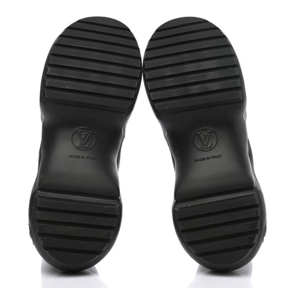 Louis Vuitton Calfskin Patent Monogram LV Archlight Sneakers 35 Black 5 of 9