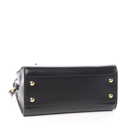 Saint Laurent Calfskin Monogram Baby Cabas Black 4 of 10