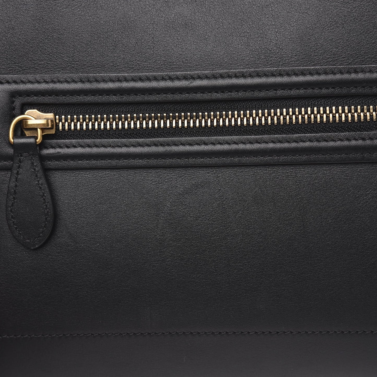 Smooth Calfskin Mini Luggage Black