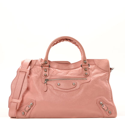 Balenciaga Agneau Giant 12 Silver Hardware City Rose Peche 1 of 11