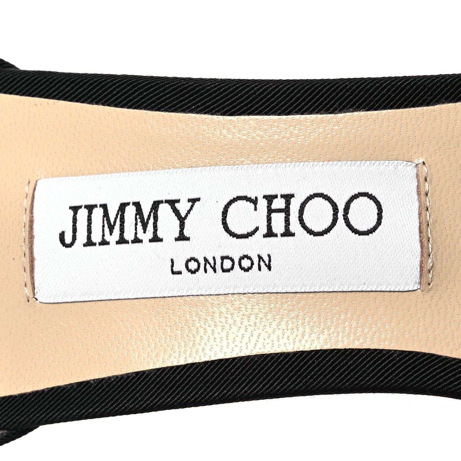 Jimmy Choo Grosgrain Aveline Bow 100 Sandals 39 Black 9 of 9