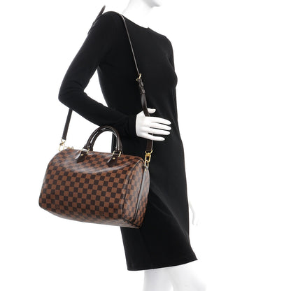 Louis Vuitton Damier Ebene Speedy Bandouliere 30 2 of 8