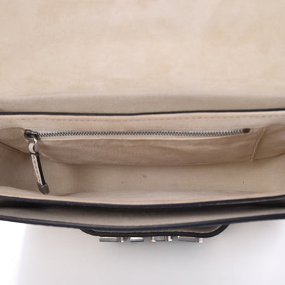Christian Dior Grained Calfskin Dio(r)evolution Flap Bag White 5 of 8