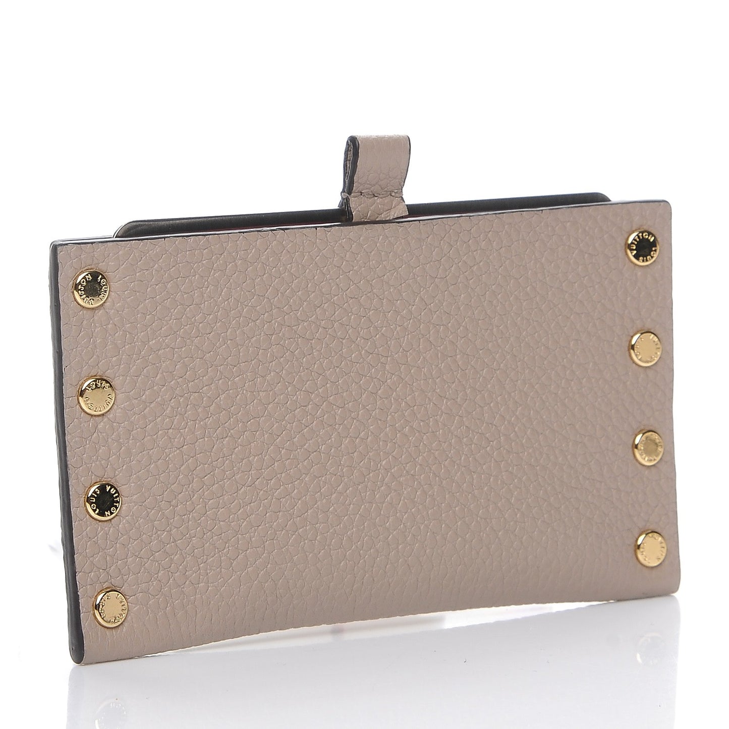 Cuir Rivets Mirror Case Galet